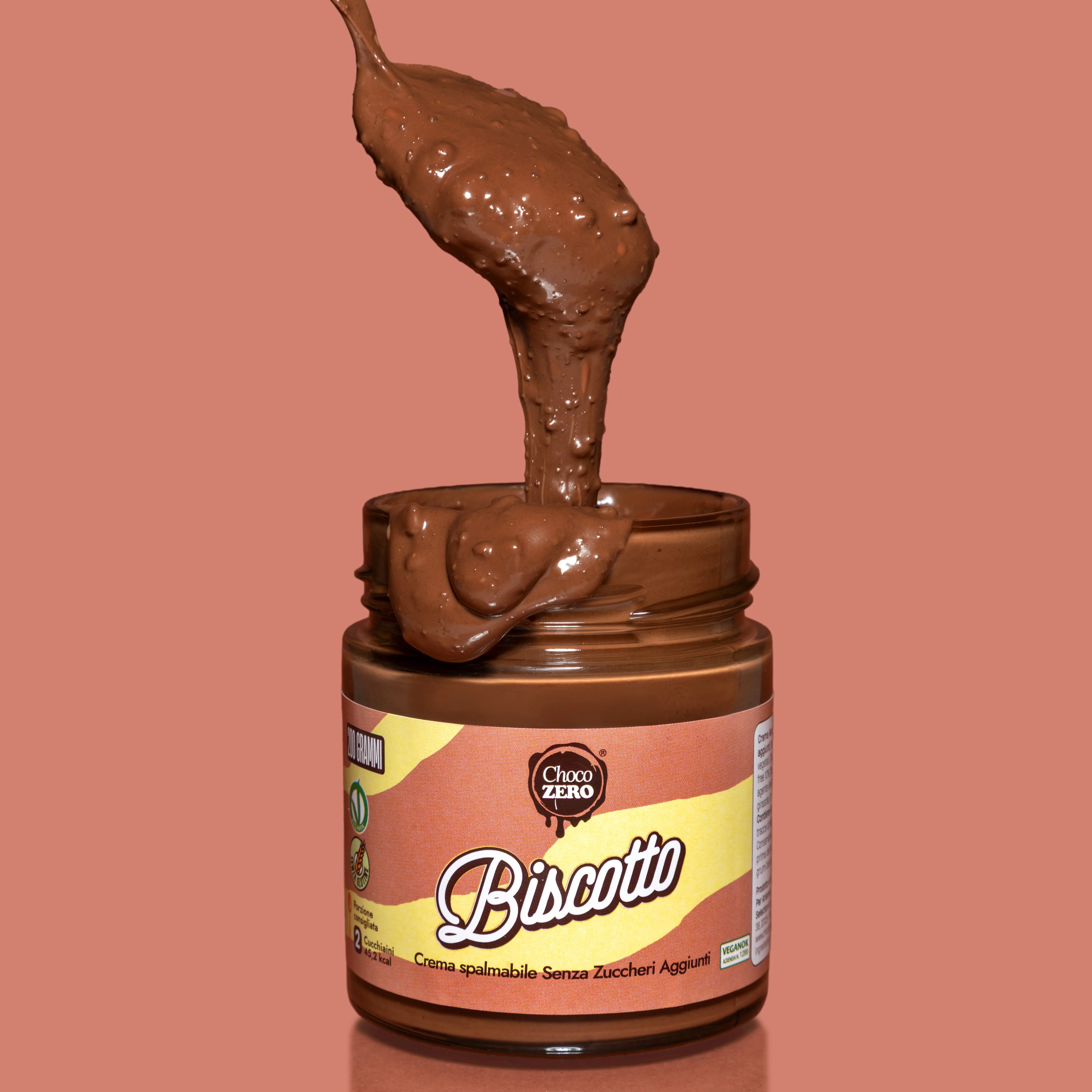 Crema spalmabile Biscotto senza zuccheri aggiunti - 200g - Image 4